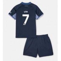 Tottenham Hotspur Son Heung-min #7 Replica Away Minikit 2023-24 Short Sleeve (+ pants)